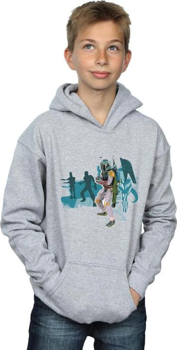 Produktbild Star Wars Boba Fett Modern Kapuzenpullover Jungen (116)