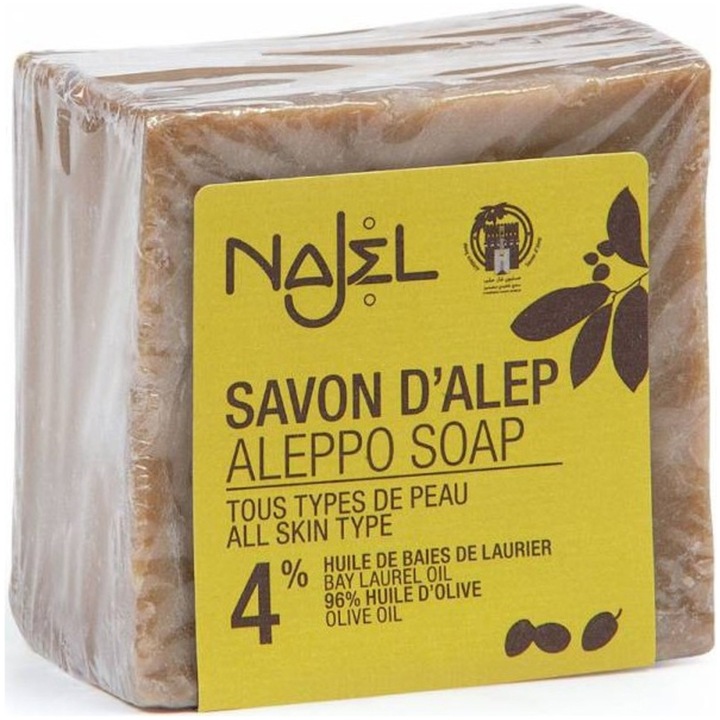 Immagine prodotto Najel Sapone di Aleppo con il 4% di olio di alloro (Sapone liquido)