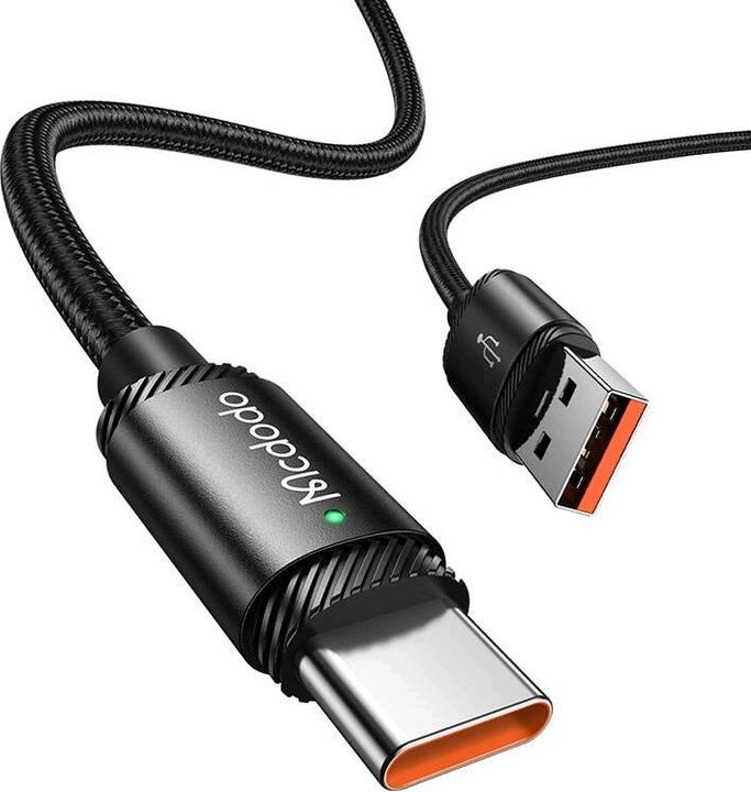 Actual product image Mcdodo USB A — USB C (1.50 m, USB 2.0, 120 W)