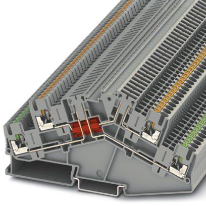 Produktbild Phoenix Contact PTTBS 2,5-2TGB 3210402 Trennklemme 0.14 mm² 2.50 mm² Grau 50 St.