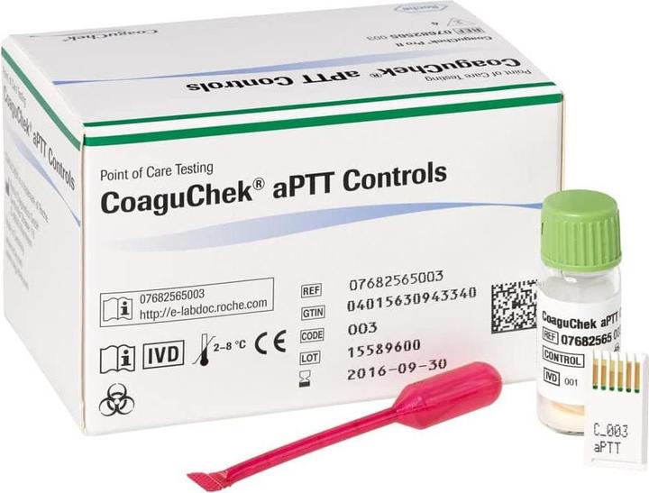 Produktbild Roche Pro II CoaguChek aPTT Controls (Kontrolllösung)
