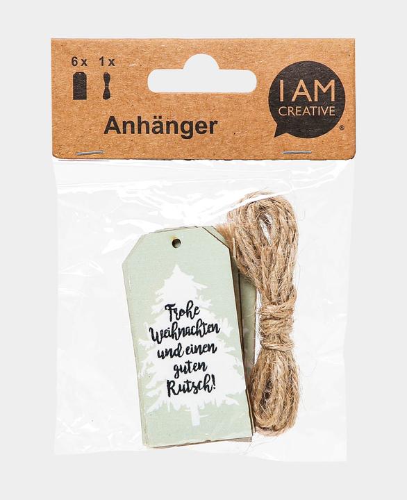 Image du produit I Am Creative Étiquettes cadeaux (6x)