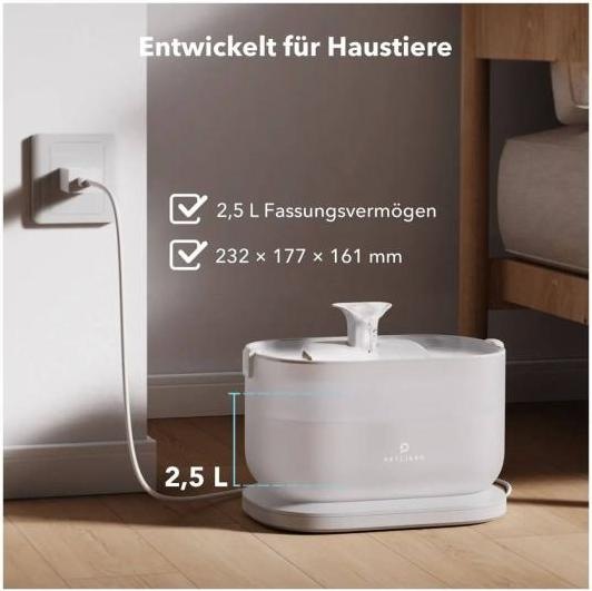 Actual product image Petlibro Dockstream Wireless Pump Water Fountain (2.50 l)