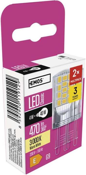 Immagine prodotto Emos ZQ9544.2 (G9, 470 lm, 2 x)