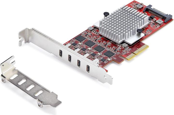 Actual product image StarTech 4-PORT USB-C 10GB PCIE CARD USB-C 3.2 10GBPS PCI