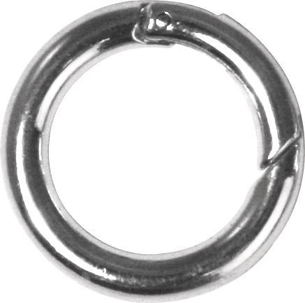 Actual product image Rayher Ring closure, round, 25mm ø, platinum, 1 piece
