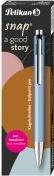 Actual product image Pelikan Ballpoint pen Snap Metalic K10 Frost blue in case (Light blue, Metallic, 1x)