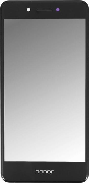 Produktbild Huawei Display-Einheit + Rahmen + Akku Honor 6C schwarz 02351FUV