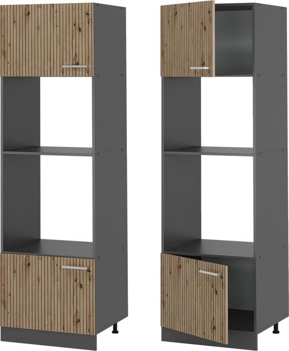 Produktbild Vicco Mikrowellenschrank R-Line (60 x 57.20 x 207 cm)