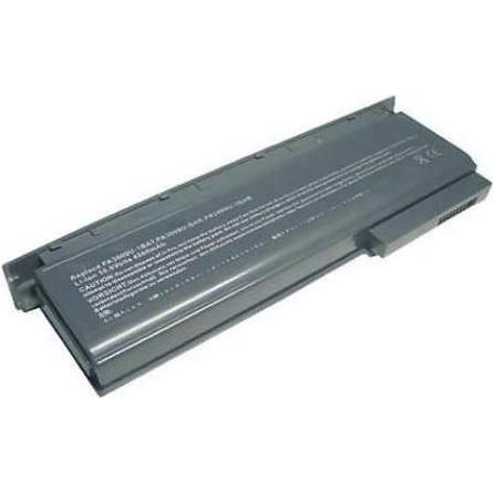 CoreParts Laptop Battery for Toshiba (1 Zellen, 4400 mAh), Notebook Akku, Grau