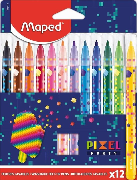 Produktbild Magni Filzstifte PIXEL PARTY 12er (12x)
