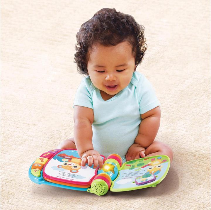 Image du produit VTech Jouet musical Mon premier livre de chansons bleu -FR- (Français)