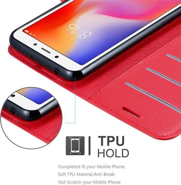 Image du produit Cadorabo Book avec fonction stand Cover (Xiaomi Redmi 6A)