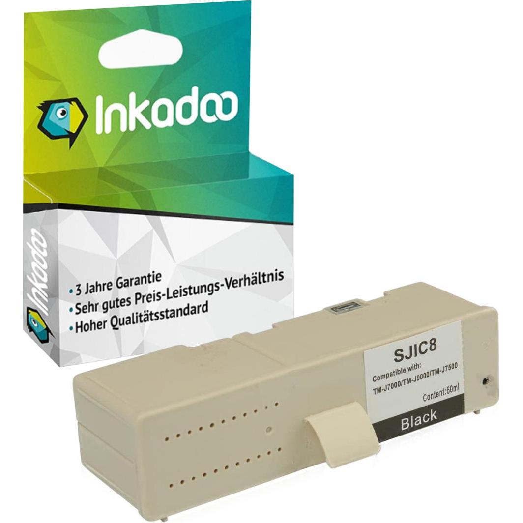 Inkadoo, Druckerpatrone, Kompatibel Tinte für Epson TM-J 7500 Series (BK)