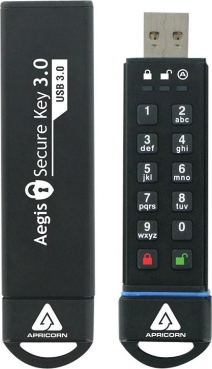 Actual product image Apricorn SecureKey (60 GB, USB-A, USB 3.0)