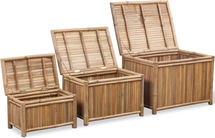 Actual product image vidaXL Aufbewahrungstruhe (48 cm, 3x)