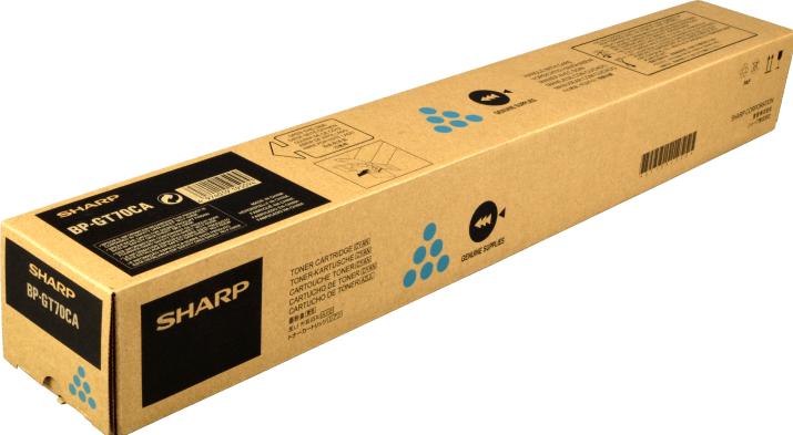 Actual product image Sharp Toner cyan BPGT70CA (C)