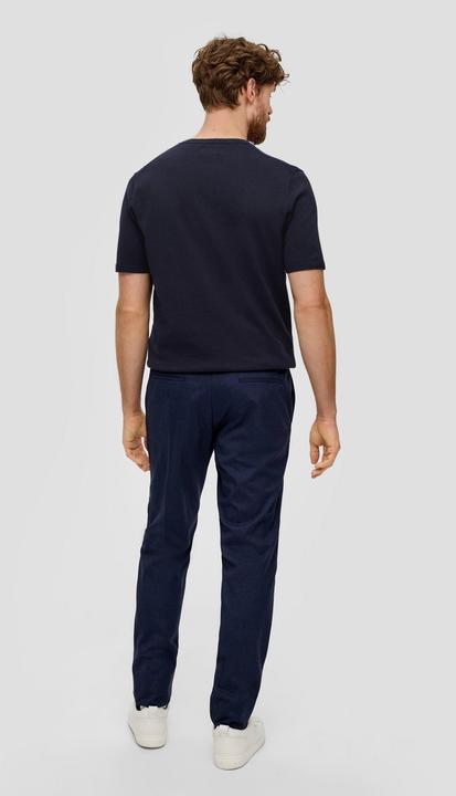 Actual product image s.Oliver Strickpullover Fein gestricktes T-Shirt mit Rippblende (XL)
