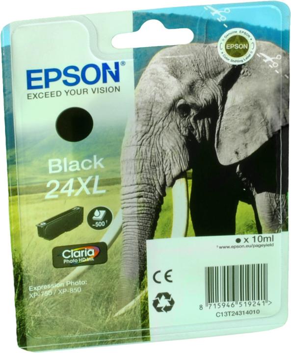 Produktbild Epson 24XL Claria Photo HD (BK)