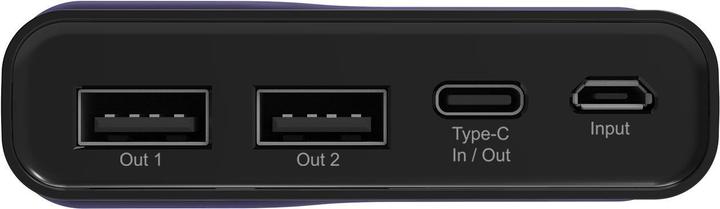 Actual product image RealPower Powerbank Type-C 15000 Midnight (15000 mAh, 54 Wh)