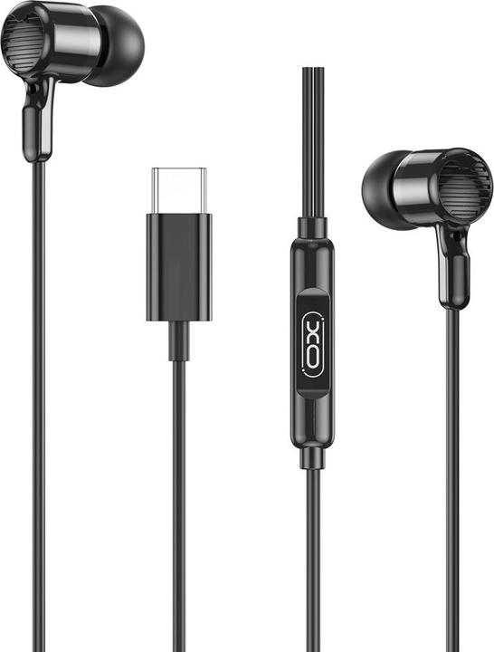 xO Kabelgebundene Kopfhörer EP81 USB-C schwarz (Kabelgebunden)