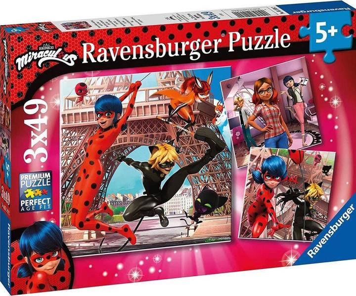 Image du produit Ravensburger Nos héros Ladybug et Cat Noir (49 pièces)