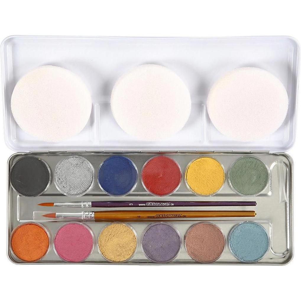 Eulenspiegel Schminke Palette (76139)
