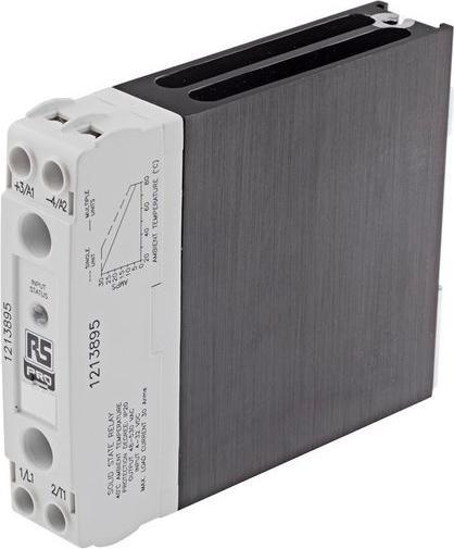 Actual product image RS PRO DIN Rail 22.5mm, 530/vac, 30Amps, VDC