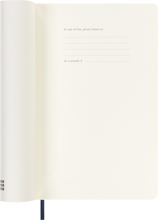 Actual product image Moleskine Notebook (A5, English)