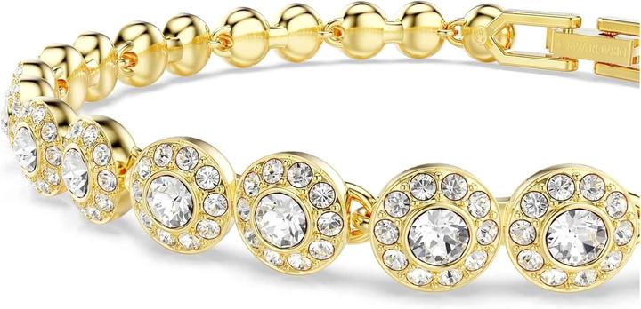 Produktbild Swarovski Una Angelic Set Rundschliff Weiss Gold (Swarovski Metall)