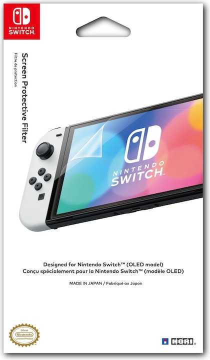 Actual product image HORI OLED Screen Protective Filter (Switch OLED)