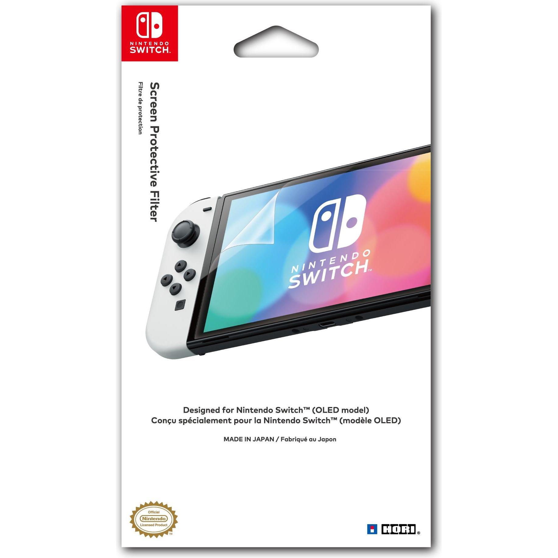 Thumbnail - HORI OLED Screen Protective Filter (Switch OLED), Weiteres Gaming Zubehör, Transparent