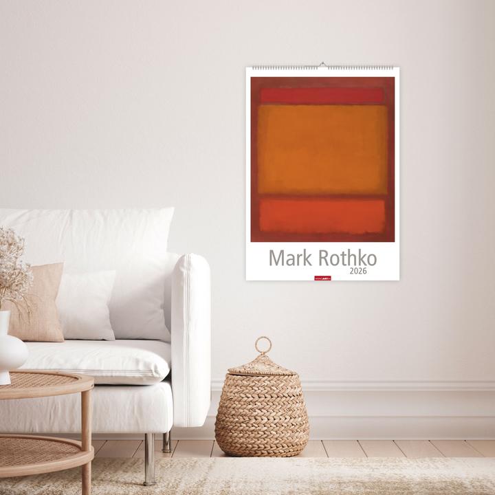 Produktbild Mark Rothko Kalender 2026 (49 x 68 cm, Deutsch, Englisch)