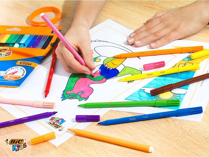 Produktbild Bic Kids Visa, 144st. (multicolour, 120 x)