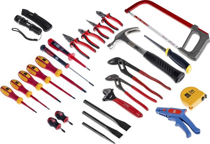 Produktbild RS PRO 31 Piece Electrician's Tool Kit (32 Teile)