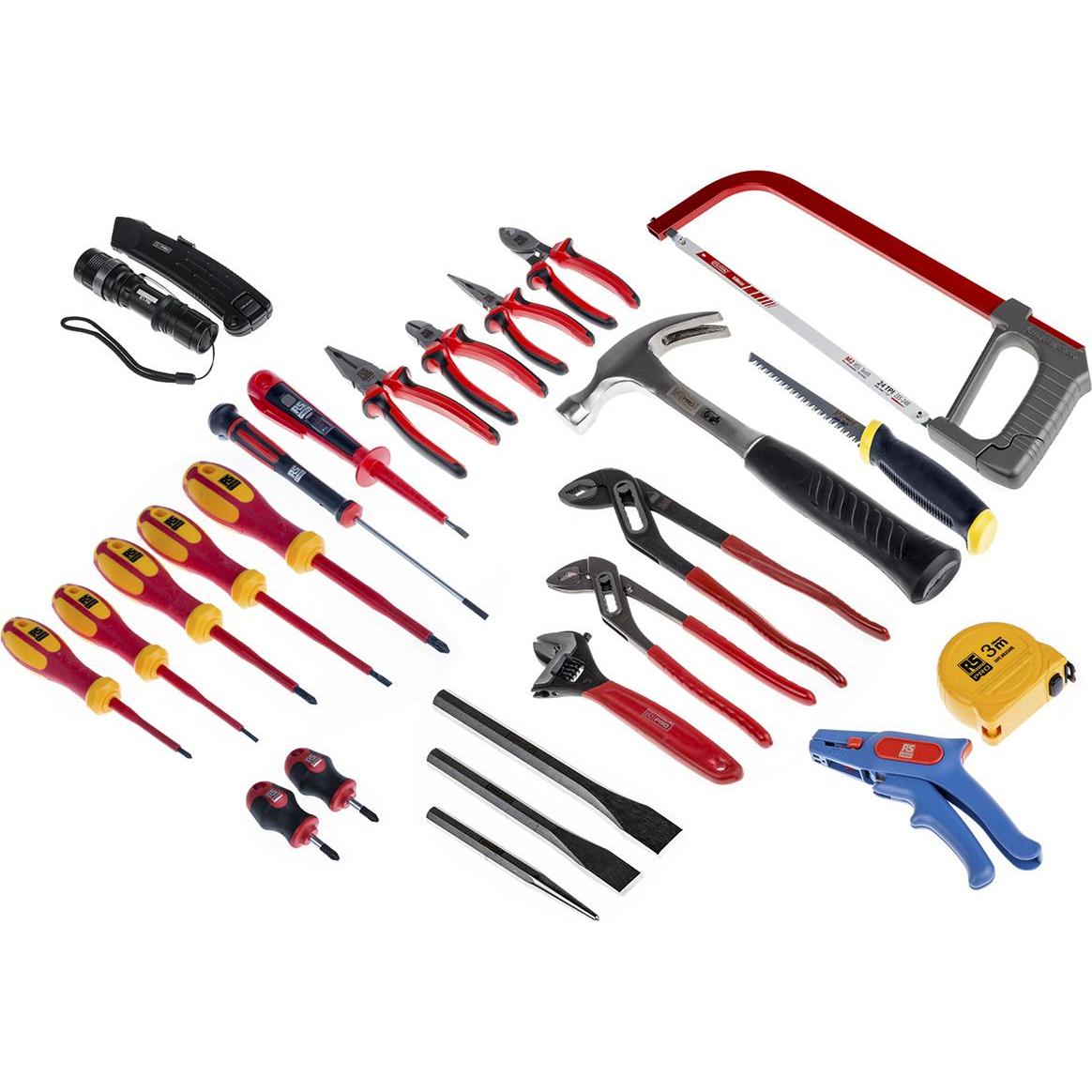 Thumbnail - Rs Pro, Werkzeugkoffer, 31 Piece Electrician's Tool Kit (32 Teile)