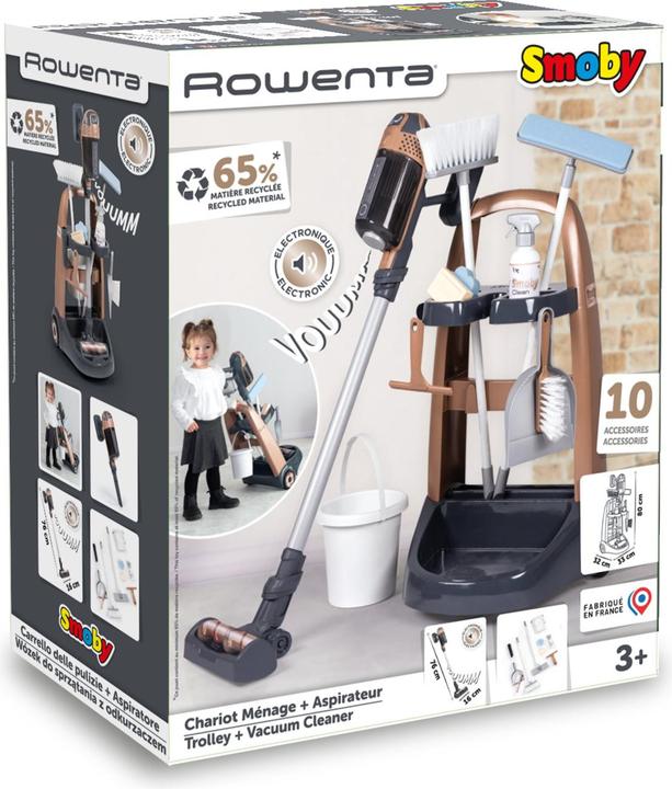 Produktbild Smoby Rowenta Reinigungstrolley