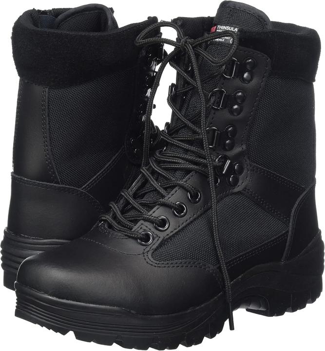 Actual product image Mil-tec Tactical Boot M.Ykk Zipper Black 43 (43)