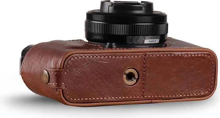 Produktbild MegaGear Lederkamera-Halbtasche für Fujifilm X Series X-E4 (Kamera Bereitschaftstasche)