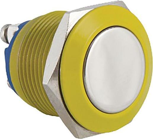 Produktbild RS PRO Switch Pushbutton 19mm IP65 yellow ring