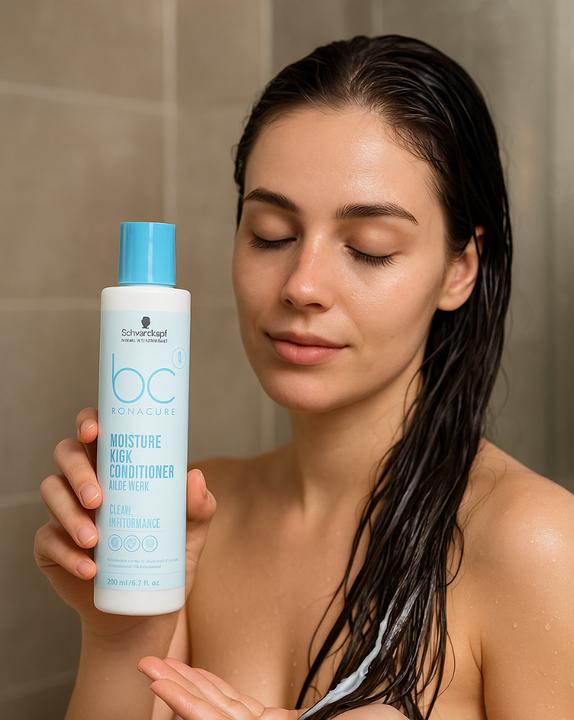 Actual product image Schwarzkopf Professional Schwarzkopf BC Moisture Kick Conditioner (200 ml)