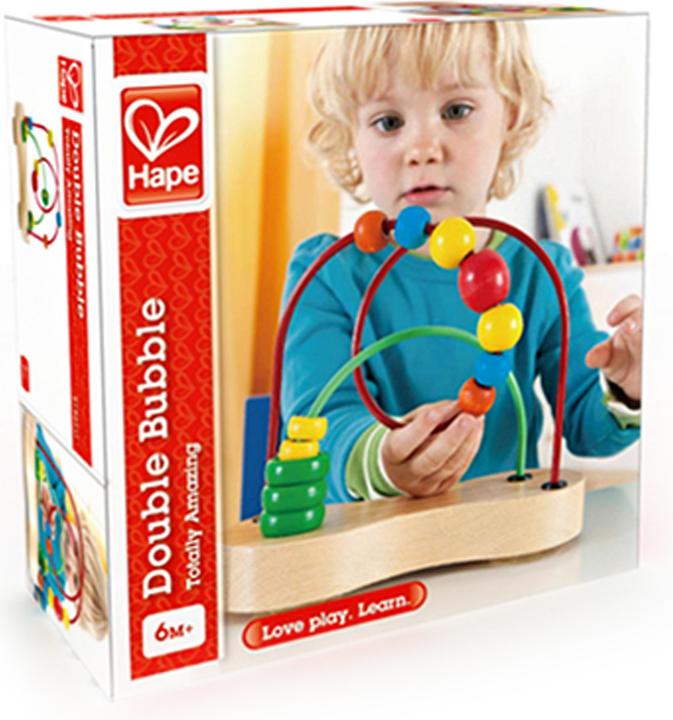 Actual product image Hape double bubble