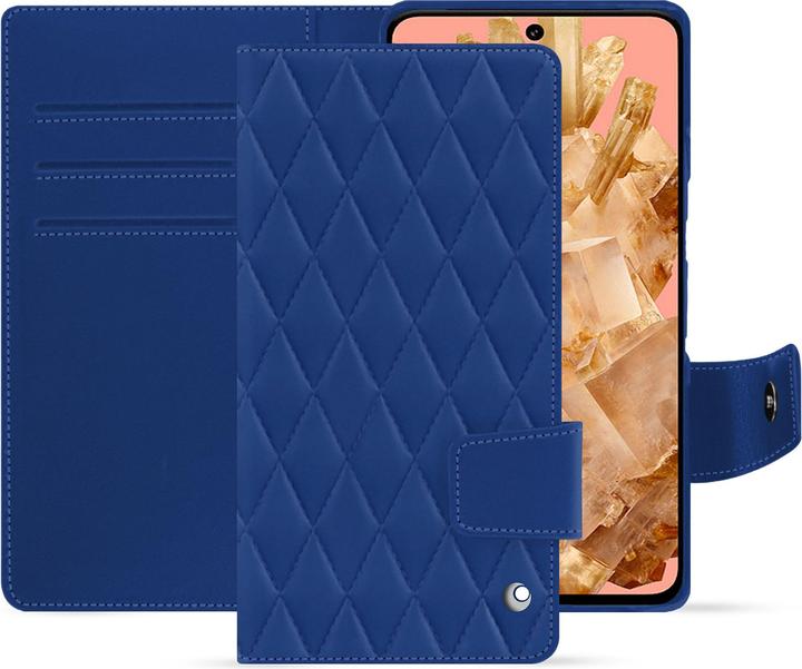 Bleu océan - Couture ( Nappa - Pantone #15458a)