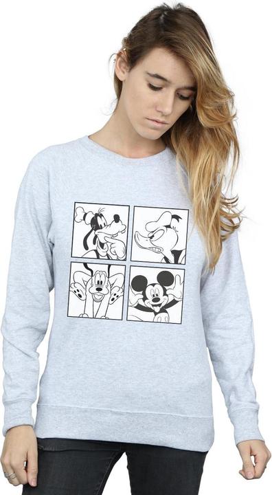Produktbild Disney Mickey Donald Goofy And Pluto Boxed Sweatshirt (XL)