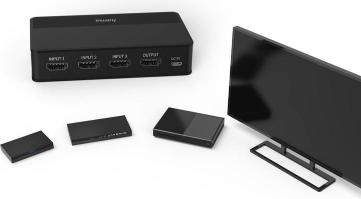 Actual product image Hama 4k-HDMI-Switch