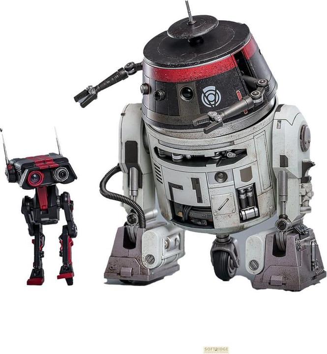 Hot Toys Star Wars Actionfigur Set 1/6 Chopper (C1-10P™) & BD-1™ (Imperial Disguise) 18 cm & 8 cm
