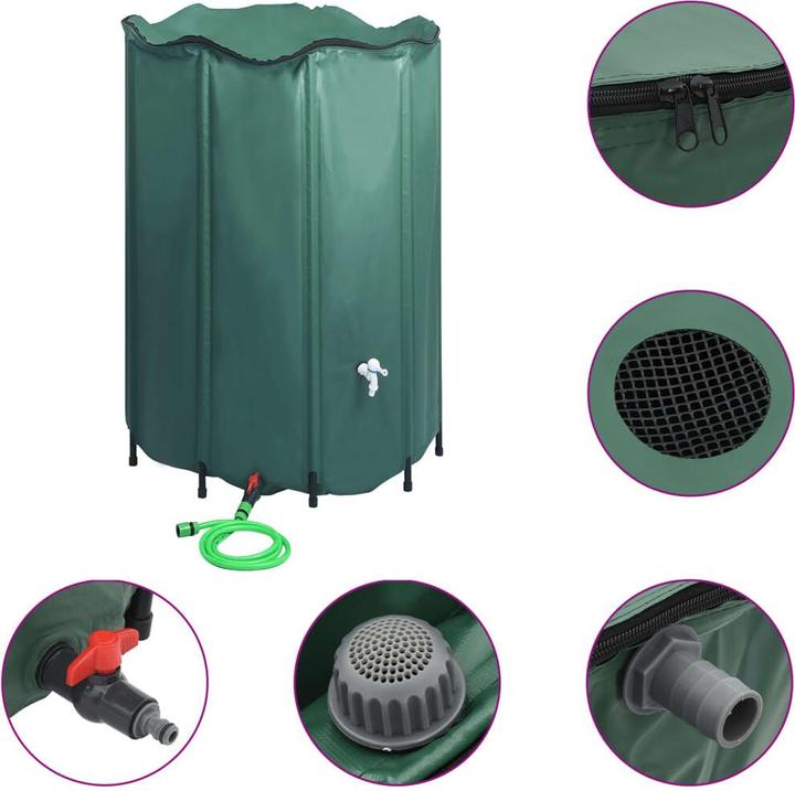 Produktbild vidaXL Wassertonne (1250 l)
