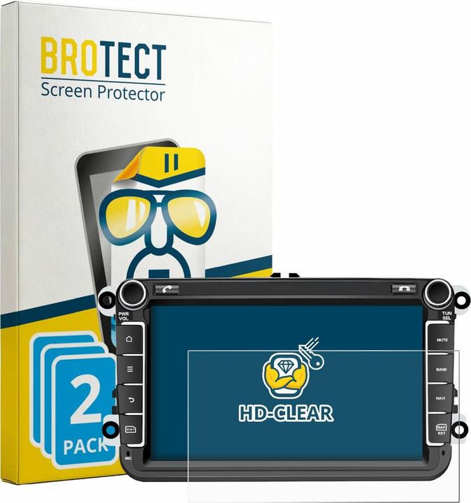 Produktbild BROTECT Schutzfolie für M.I.C. AV8V7-Ultra Displayschutz Displayschutzfolie Folie Klar Transparent