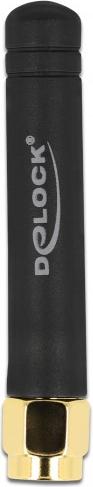 Image du produit Delock Antenne LPWAN 868 MHz SMA mâle 1,6 dBi omnidirectionnelle rigide noire