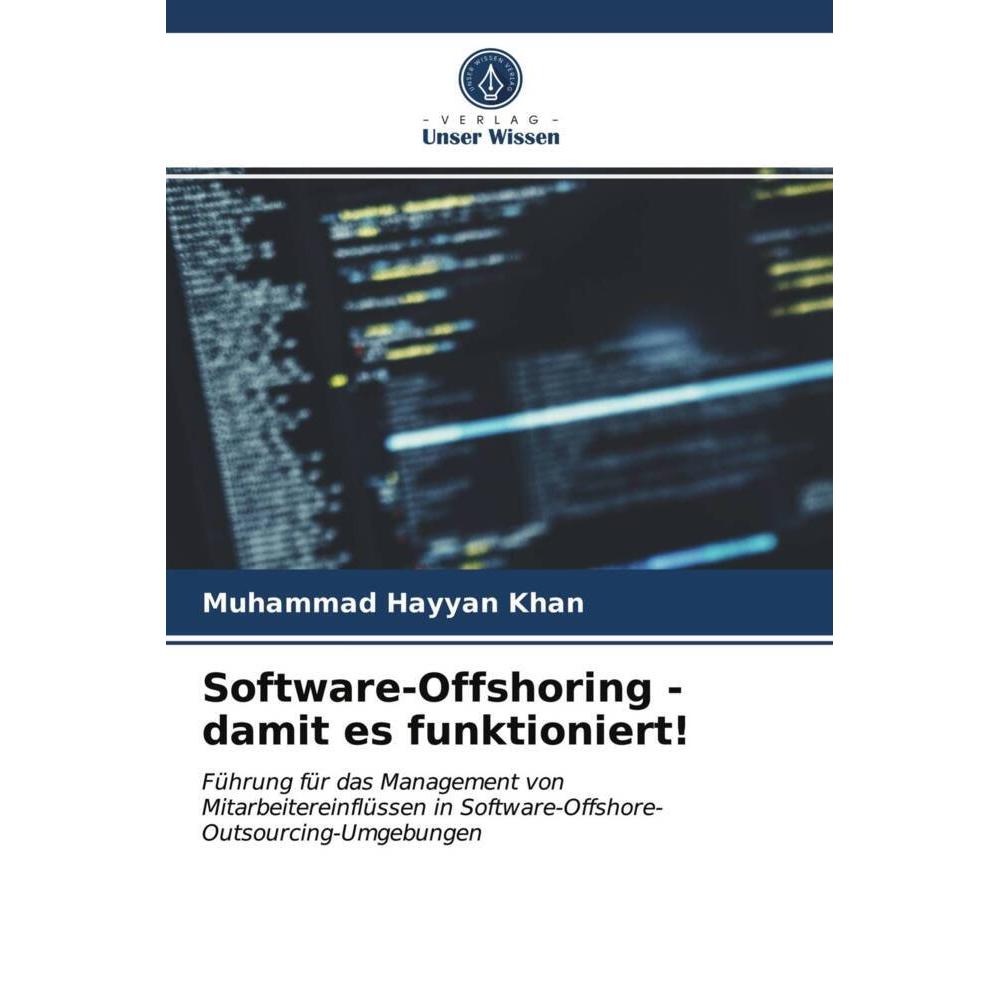 Software-Offshoring - damit es funktioniert!, Fachbücher von Muhammad Hayyan Khan